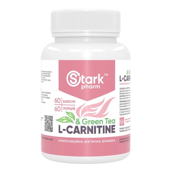 Stark L-Carnitine/Green Tea Extract 600mg - 60 капсул