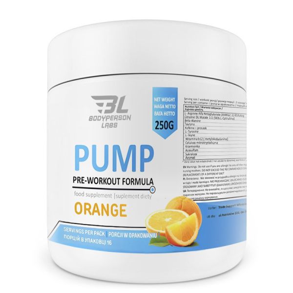 Pre-Workout Formula Orange - 250 гр