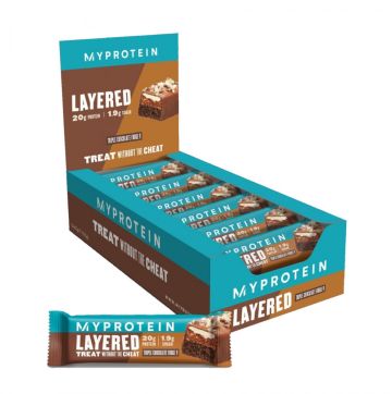 Layered Bar Triple Chocolate Fudge - 12x60 гр