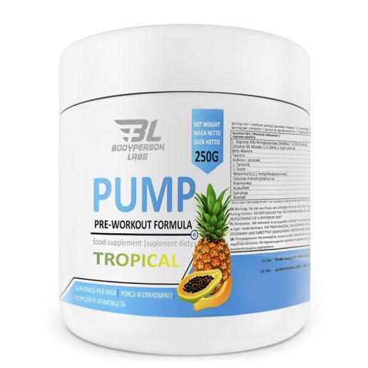 Pre-Workout Formula Tropical - 250 гр
