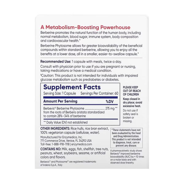 Berberine Phytosome - 60 капсул