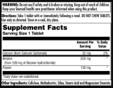 Betaine HCl Plus 250mg - 100 таблеток