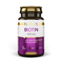 Вітаміни жувальні Біотин / Biotin 5000 мкг №60 NOVEL