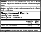 Calcium Citrate 1000mg - 90 таблеток