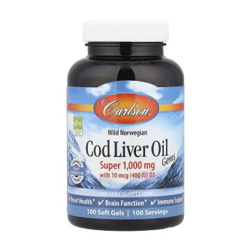 Cod Liver Oil - 100 мяг. капсул