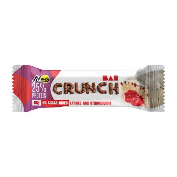 Crunch Bar Lychee and Strawberry - 12x50 гр.
