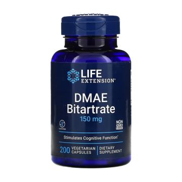 DMAE Bitartrate 150 мг. - 200 вег. капсул