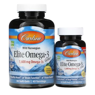 Elite Omega-3 Gems - 90+30 м’яких капсул