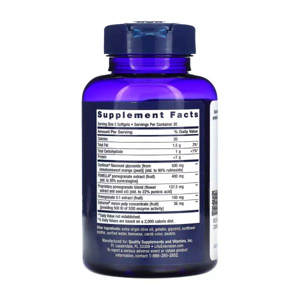 Endothelial Defense™ Pomegranate Plus - 60 мяг. капсул