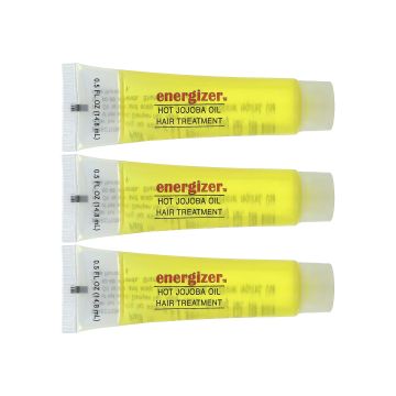Energizer Hot Jojoba Oil Hair Treatment 3 Reclosable Tubes - 14.8 мл.