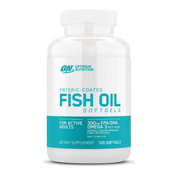 Enteric Coated Fish Oil - 100 м’яких капсул