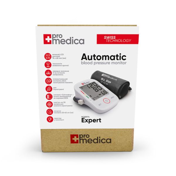 Автоматичний електронний тонометр ProMedica Expert