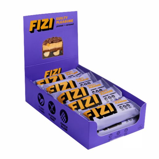 FIZI Chocolate Bar Peanut-Caramel - 10х45 гр.