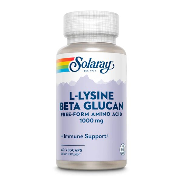 L-Lysine with Beta Glucan 1000mg - 60 капсул
