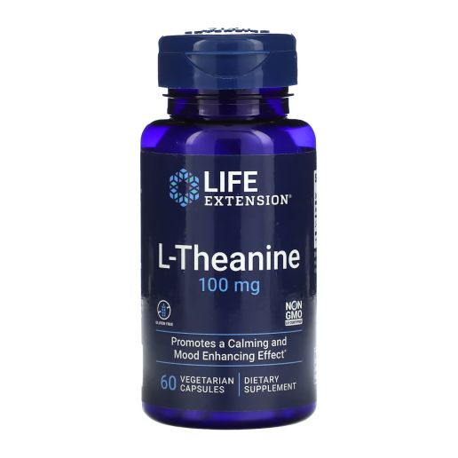L-Theanine 100 мг. - 60 вег. капсул