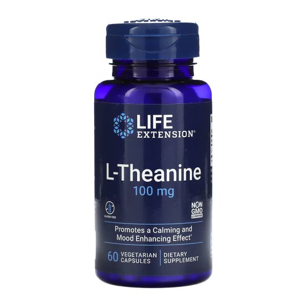 L-Theanine 100 мг. - 60 вег. капсул