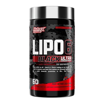 Lipo 6 Black Ultra Concentrate (EU version) - 60 капсул