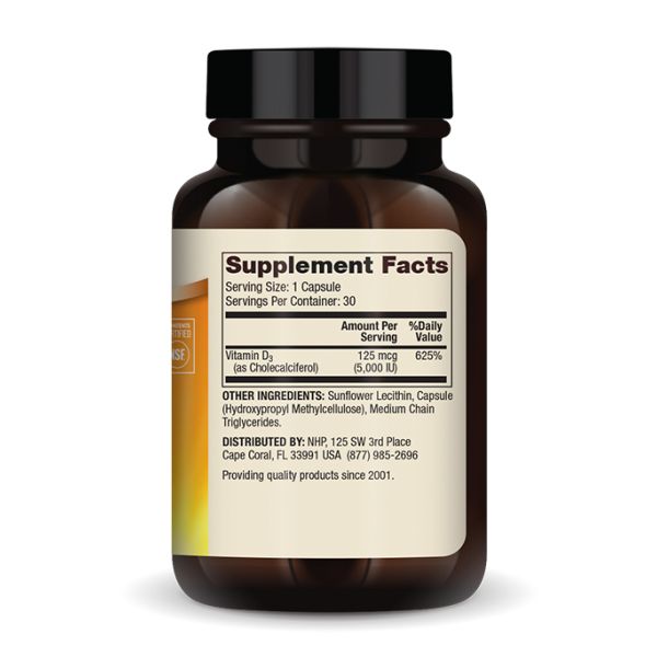 Liposomal Vitamin D3 5000 IU - 30 капсул