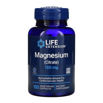 Magnesium (Citrate) 100 мг. - 100 вег. капсул