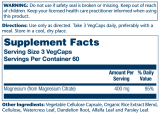 Magnesium Citrate 400mg - 180 капсул