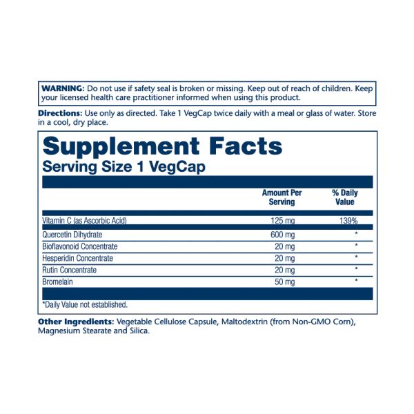 Mega Quercetin 600mg - 60 капсул
