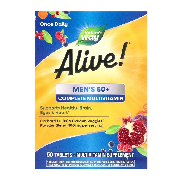 Men's 50+ Complete Multivitamin - 50 таб.