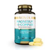 Жевательные витамины Магний + В-комплекс / Magnesium+B Complex №60 NOVEL