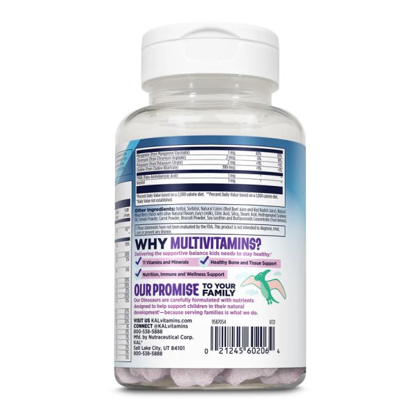 MultiSaurus Berry Grape Orange - 90 таблеток