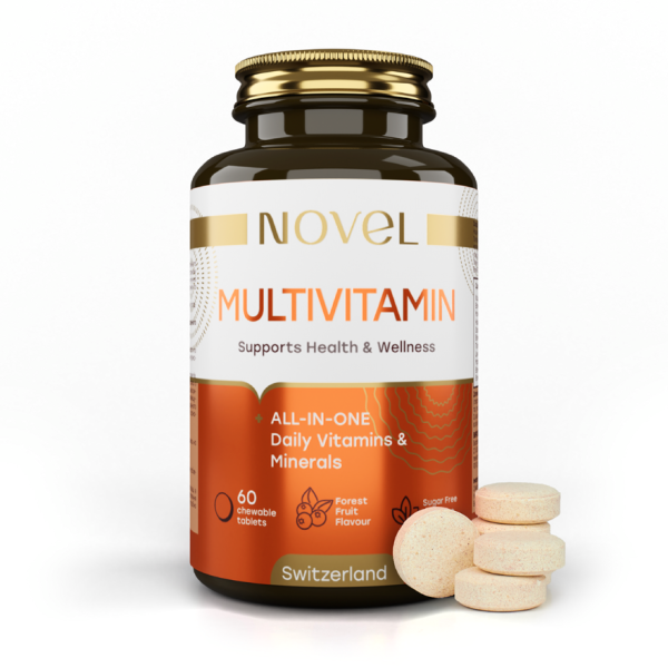 Витамины жевательные Мультивитамин / Multivitamin №60 NOVEL