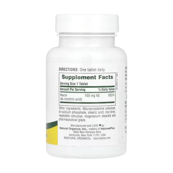 Niacin 100 мг. - 90 таб.