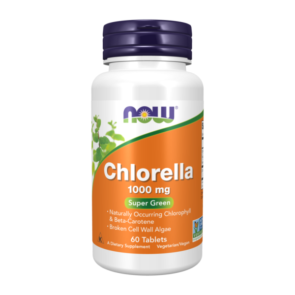 Хлорела / Chlorella 1000 мг NOW