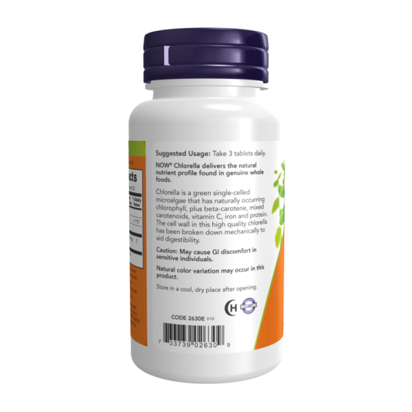 Хлорела / Chlorella 1000 мг NOW