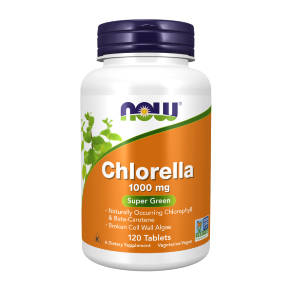 Хлорела / Chlorella 1000 мг NOW