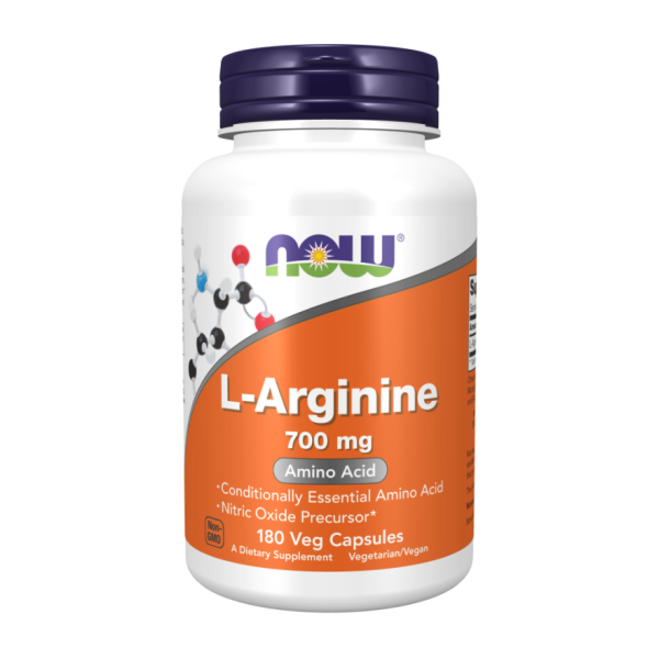 L-аргинин / L-arginine 700 мг №180 NOW