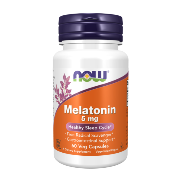 Мелатонін / Melatonin 5 мг №60 NOW