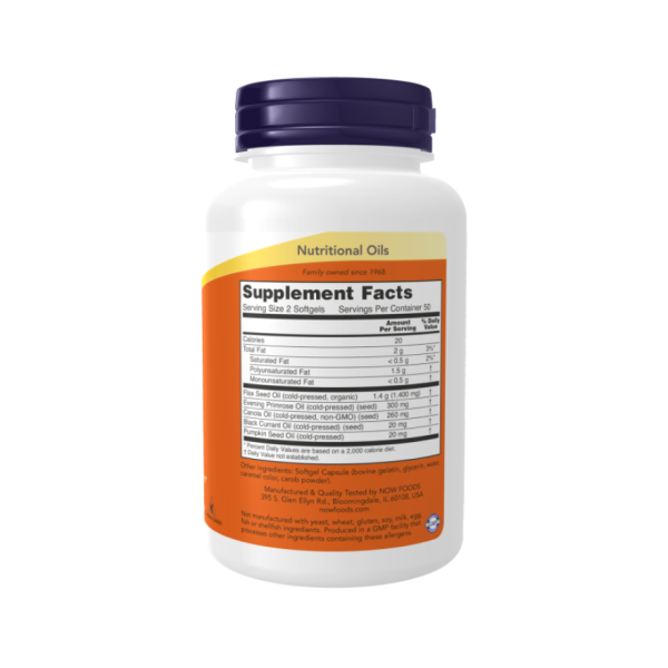 Omega 3-6-9 1000 мг NOW