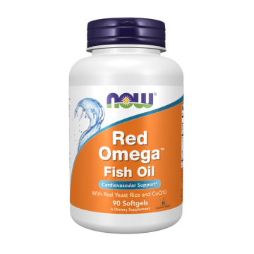 Червоний коензим Q10 Омега-3 / Red Omega NOW