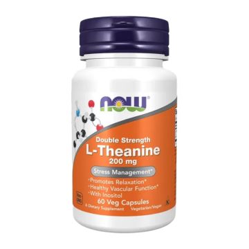 L-теанін / L-theanine 200 мг №60 NOW