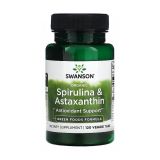 Organic Spirulina & Astaxanthin - 120 таблеток
