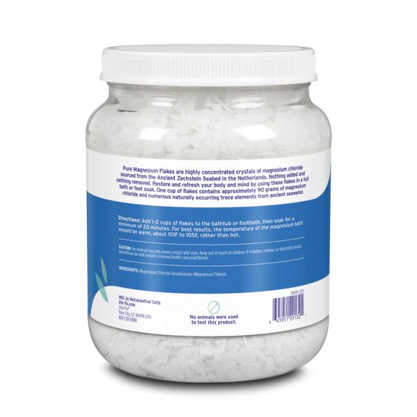 Pure Magnesium Flakes - 44 oz (Пошкоджена банка)