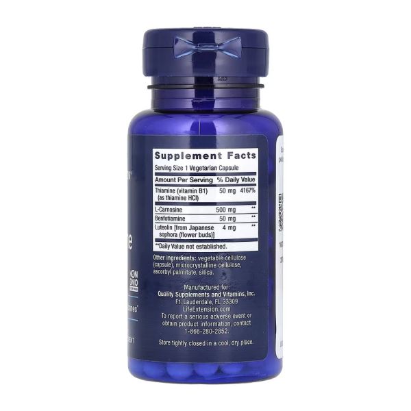 Super Carnosine 500 мг. - 60 вег. капсул