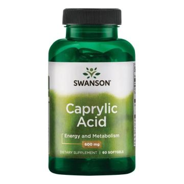Caprylic Acid 600mg - 60 капсул