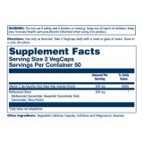Vitamin C & Bioflavonoids 1:1 500mg - 100 капсул