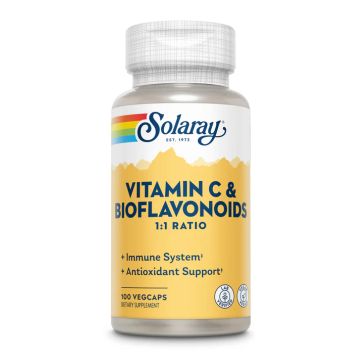 Vitamin C & Bioflavonoids 1:1 500mg - 100 капсул