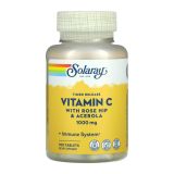 Vitamin C with Rose Hips & Acerola 1000mg - 100 таблеток