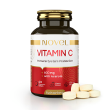 Витамин C 500 мг + Ацерола жевательные / Vitamin C with Acerola №60 NOVEL