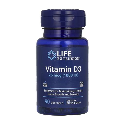 Vitamin D3 25 мкг. (1000 IU) - 90 мяг. капсул