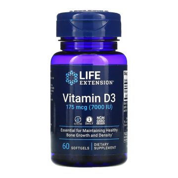 Vitamin D3 175 mcg (7000 IU) - 60 м’яких капсул