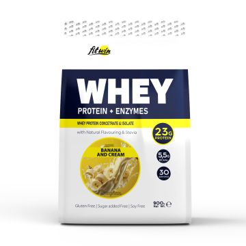 Whey Banana and Cream - 900 гр