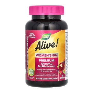 Women's 50+ Premium Multivitamin - 75 жувальних цукерок